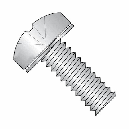 M4-0.70 x 10 mm Phillips Pan Machine Screw, Plain 18-8 Stainless Steel, 4000 PK